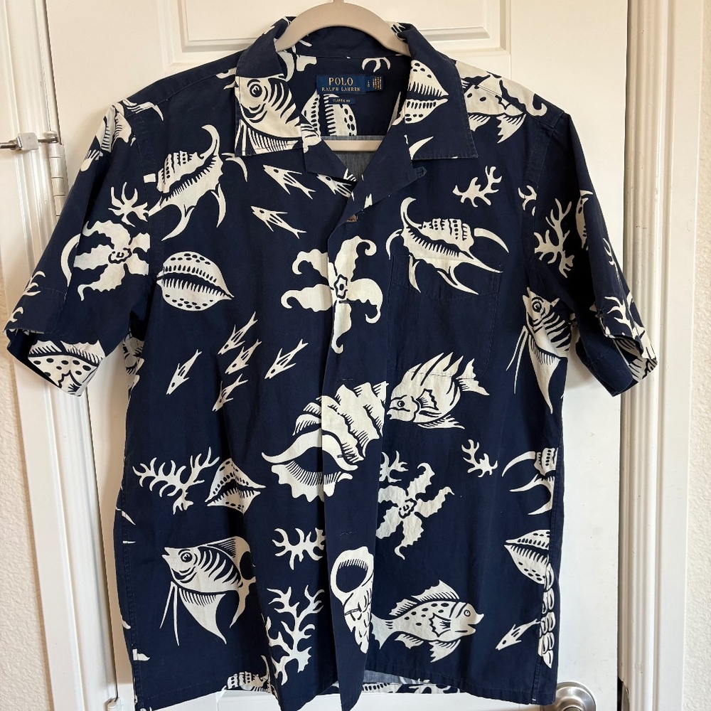 Ralph Loren Beach Shirt - Large - LIKE NEW - Never worn